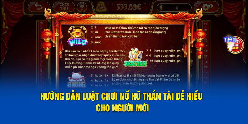 BK8 hướng dẫn luật chơi nổ hũ thần tài dễ hiểu cho người mới